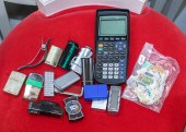ASSORTED ITEMS Including stamp