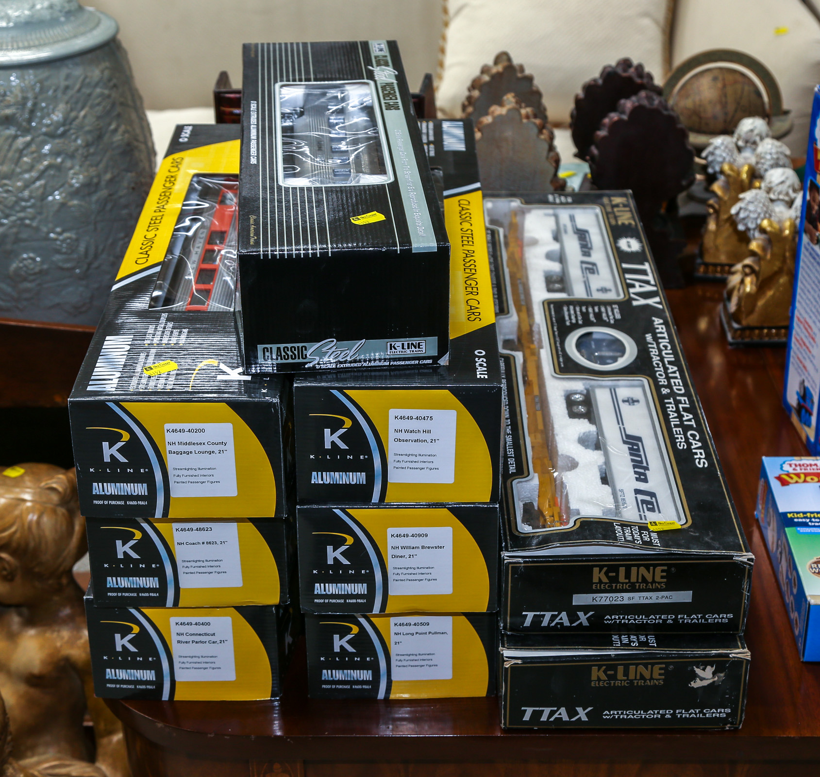ASSORTED K-LINE "O" GAUGE METAL