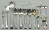 ASSORTED LONDON SILVER FLATWAR