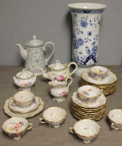 Assorted Lot of Meissen.Includes