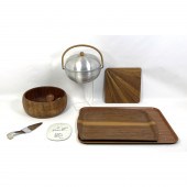 Assorted Lot Teak, Wood and Al