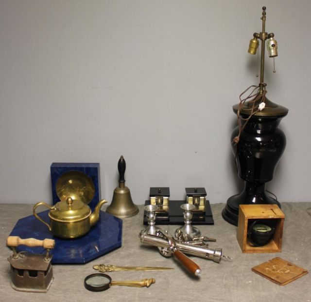 Assorted Metal and Glass