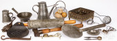 ASSORTED METAL KITCHEN ACCESSO