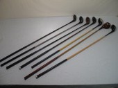Assorted metal shafted golf cl