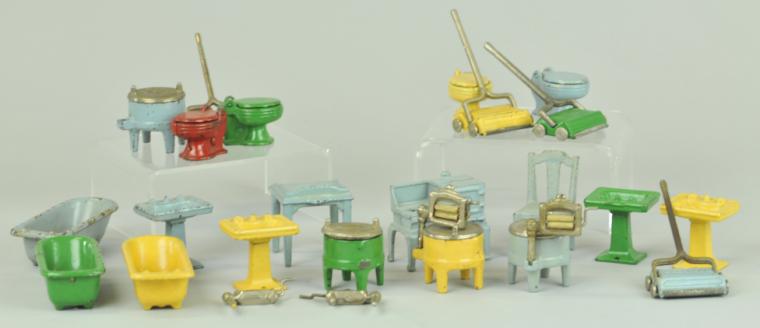 ASSORTED MINIATURE CAST IRON