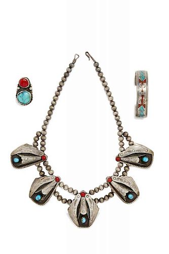 ASSORTED NAVAJO JEWELRYAssorted