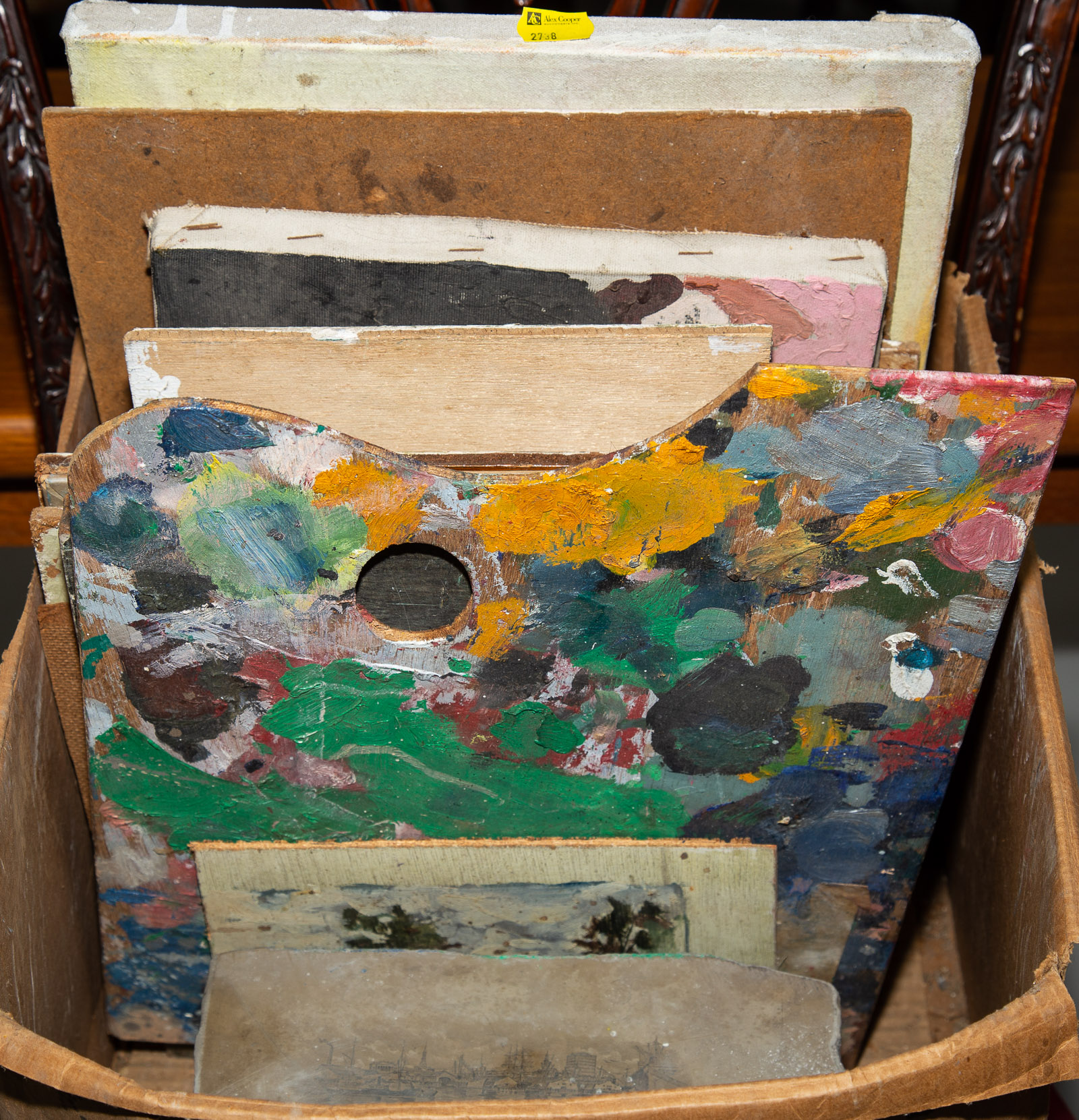 ASSORTED OILS ON BOARD & CANVAS