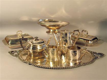 Assorted Old Sheffield silver plate