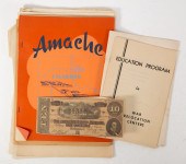 ASSORTED PAPER EPHEMERA Includ