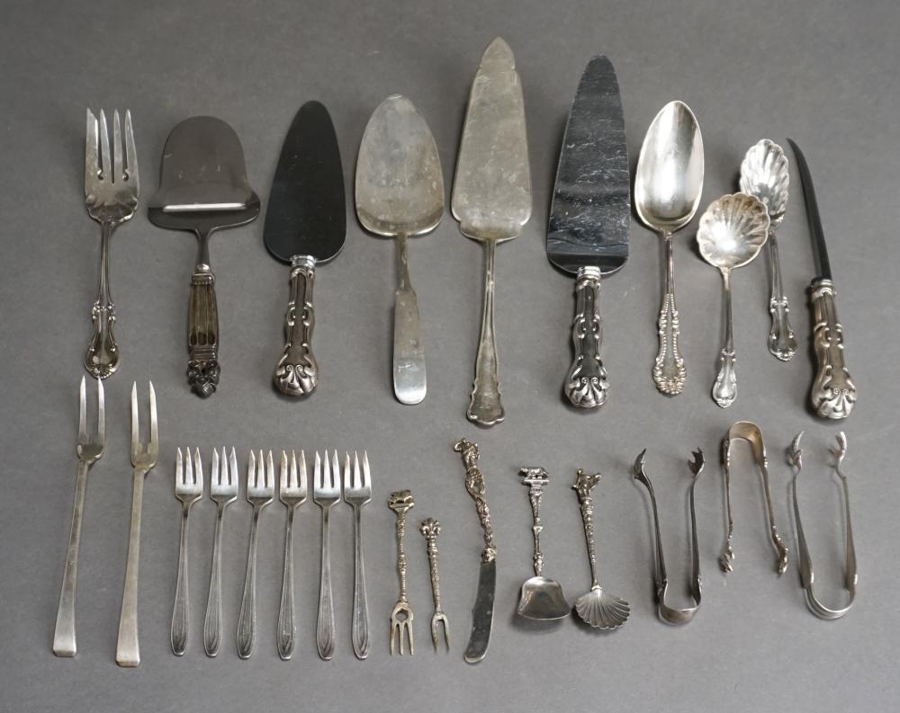 ASSORTED SILVER AND SILVERPLATE