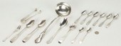 ASSORTED SILVER FLATWARE INCL.