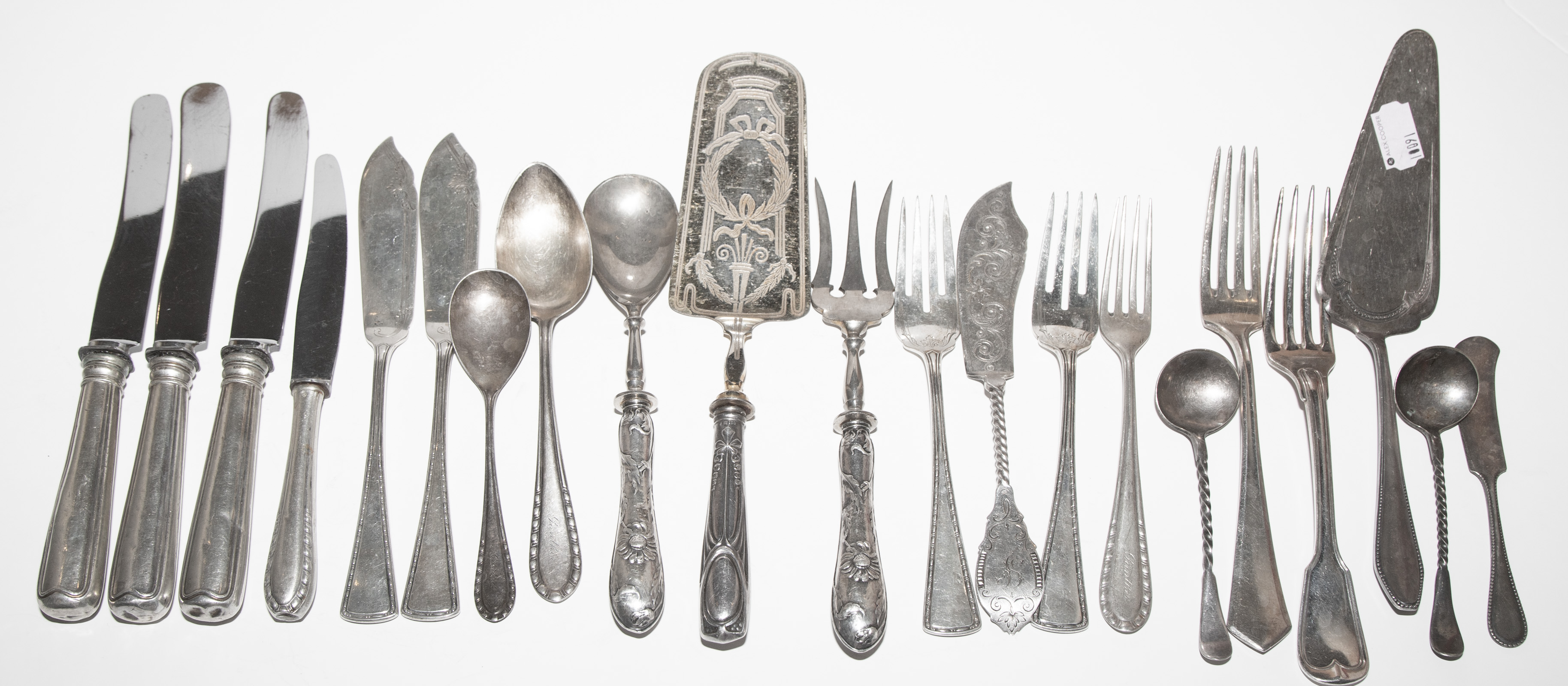 ASSORTED SILVER FLATWARE