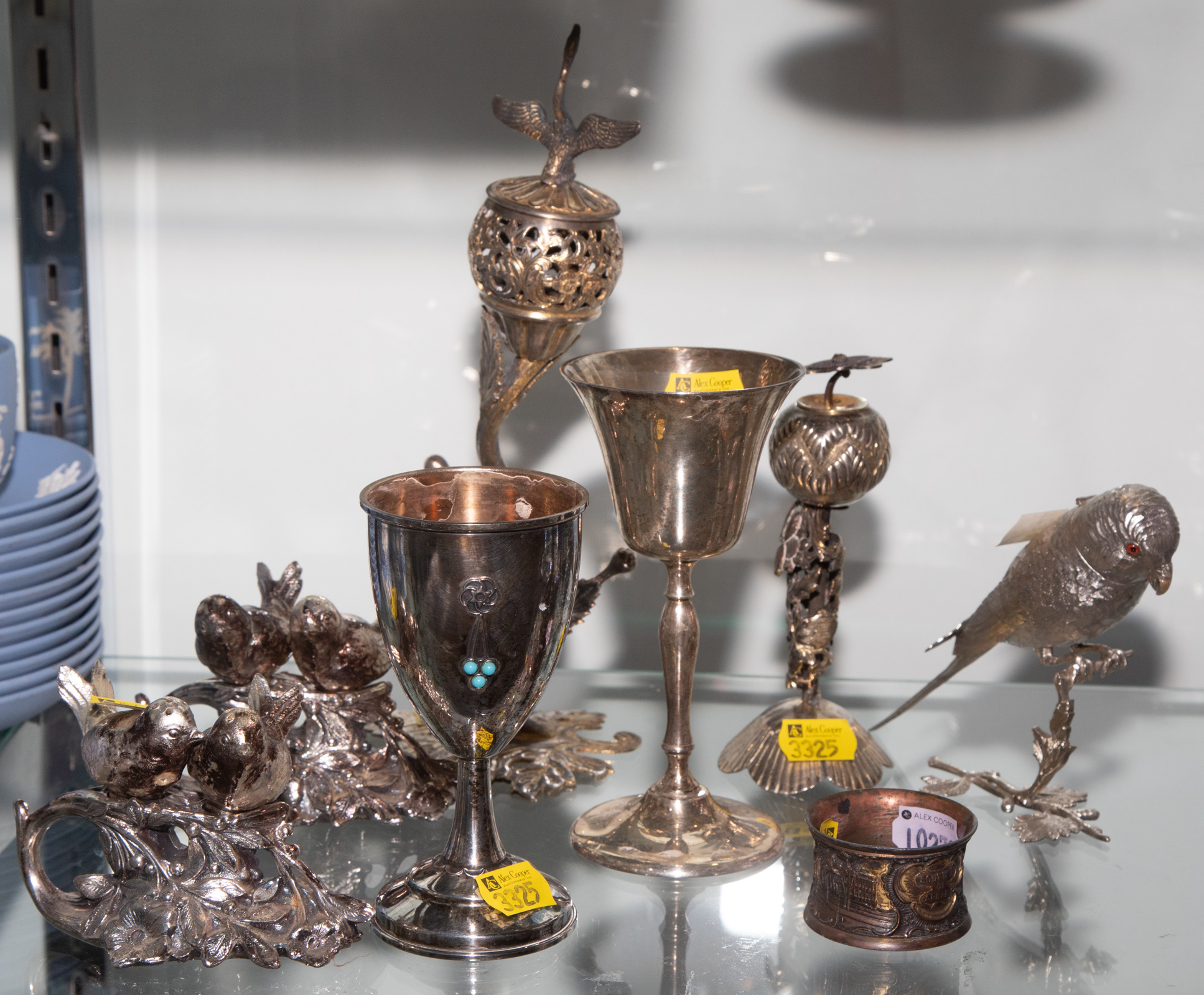 ASSORTED SILVER PLATED ITEMS