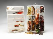 ASSORTED SPOONS, HOOKS AND WOR