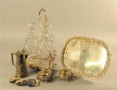 Assorted sterling and silverpl