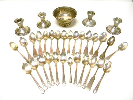 Assorted sterling: F.B. Rogers