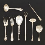 ASSORTED STERLING SERVING UTEN