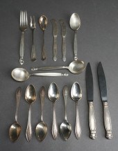 ASSORTED STERLING SILVER FLATW