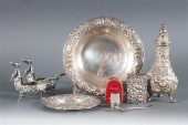 Assorted sterling silver table