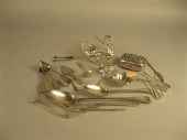 Assorted sterling silver table