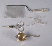 Assorted sterling silver table