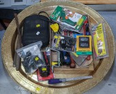 ASSORTED TOOLS Including glue