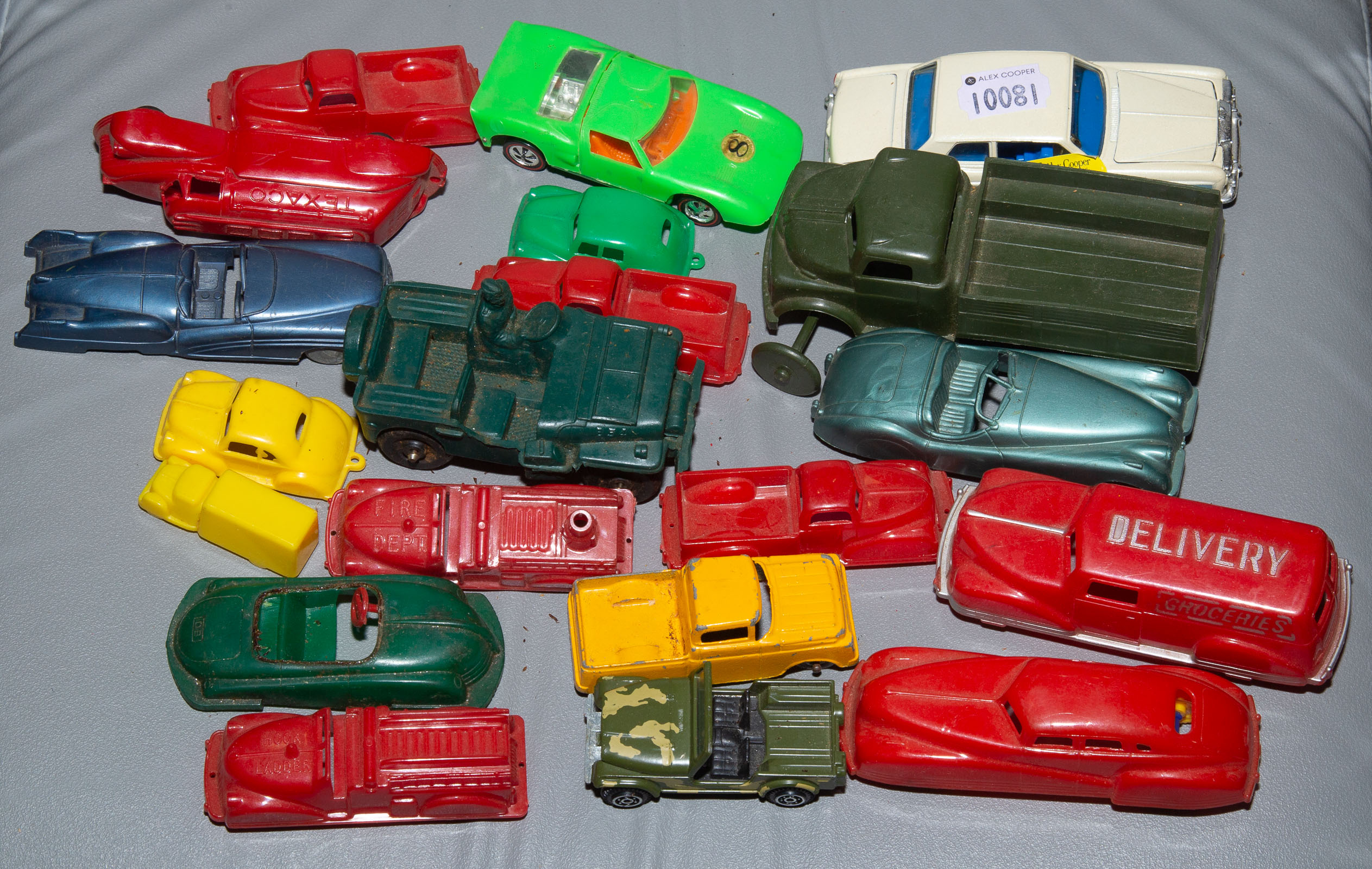 ASSORTED TOY CARS Including slush