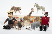 ASSORTED TOYS & EPHEMERA (9) P