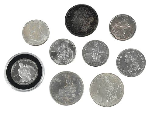 ASSORTED U.S. COINS, TOKENS,