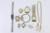 ASSORTED WATCHES AND PARTS, BU