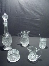 Assorted Waterford cut crystal