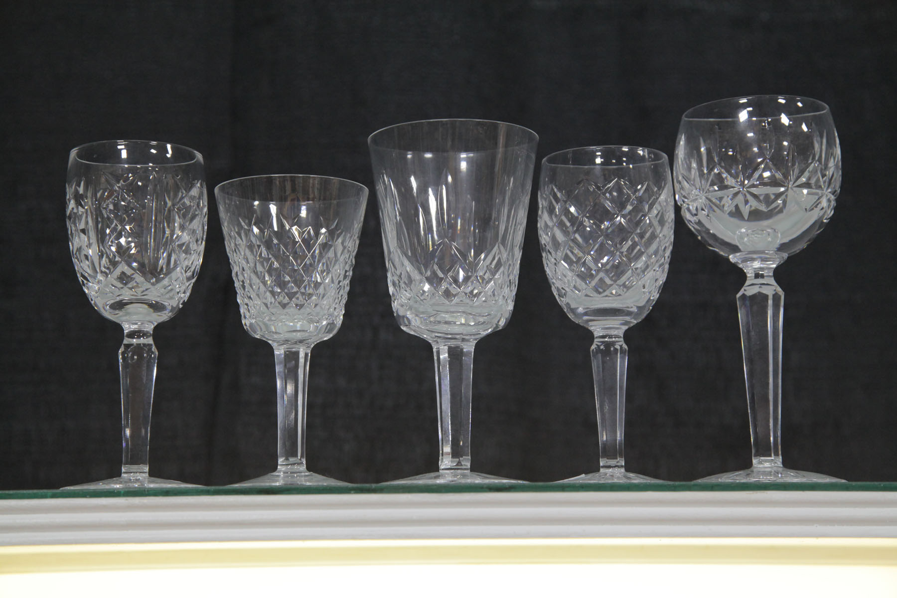 ASSORTED WATERFORD STEMWARE. 