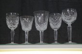 ASSORTED WATERFORD STEMWARE.