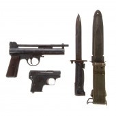 ASSORTED WEAPONS Including a S