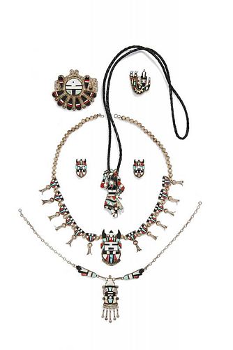 ASSORTED ZUNI JEWELRYAssorted