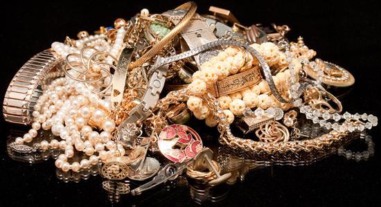 Assortment of 10K gold, gold