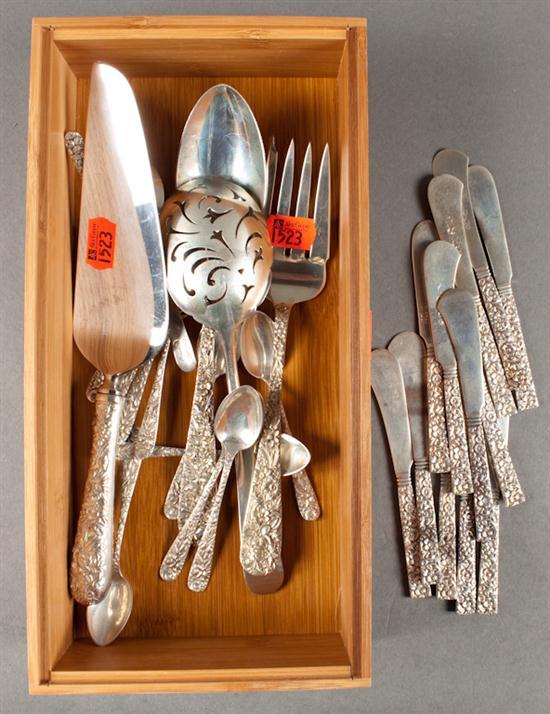 Assortment of American repousse