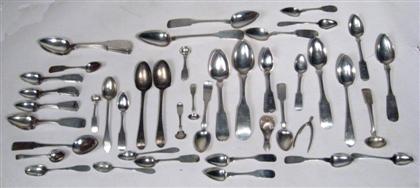 Assortment of American silver
