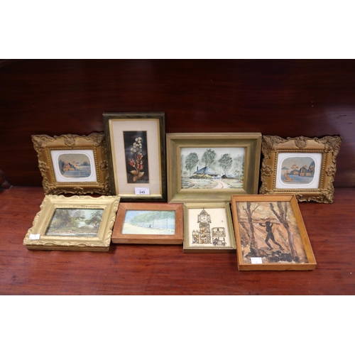 Assortment of artworks