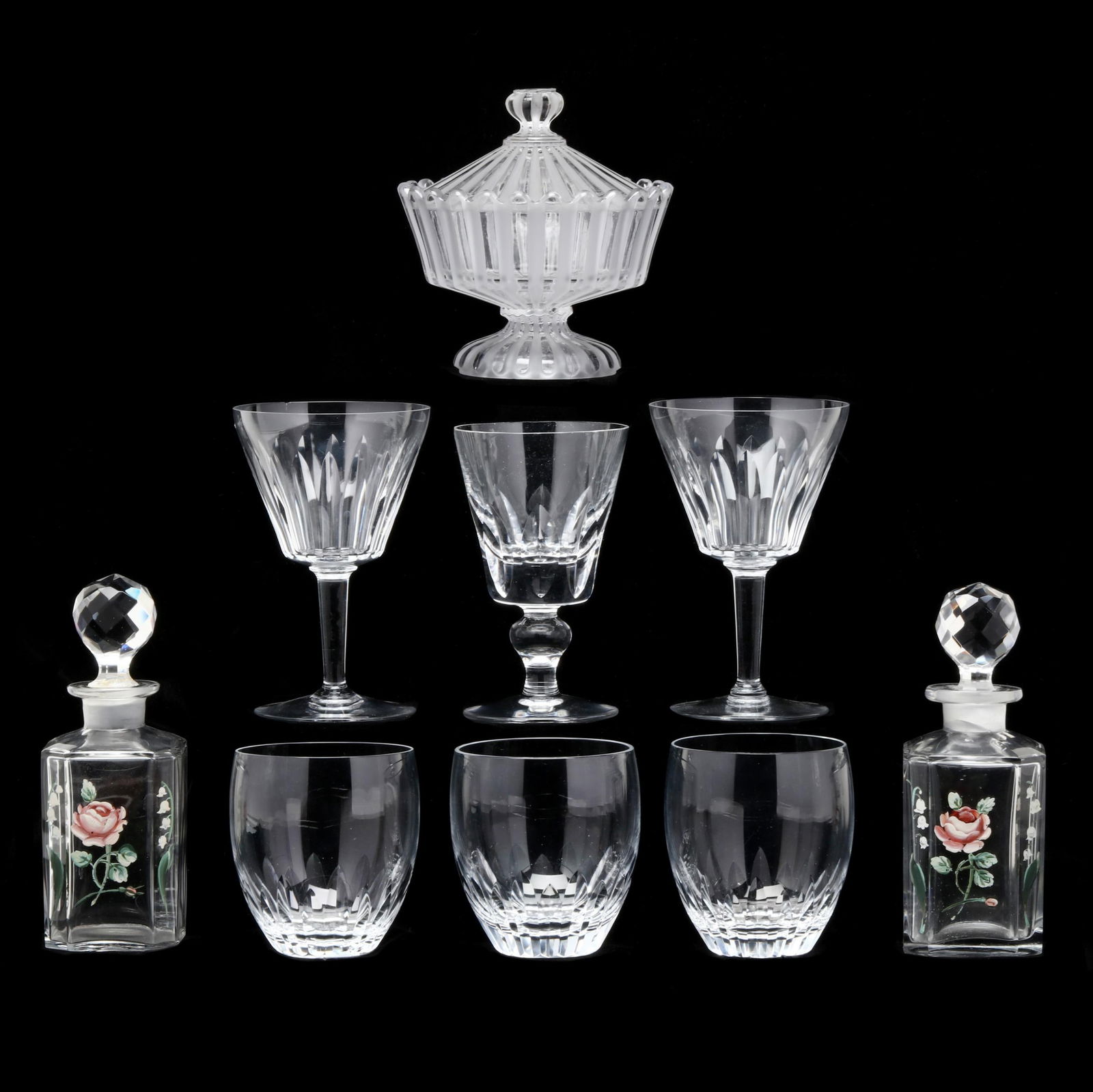 ASSORTMENT OF BACCARAT CRYSTAL