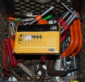 ASSORTMENT OF "C" CLAMPS And a