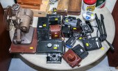 ASSORTMENT OF CAMERAS & CAMERA