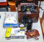 ASSORTMENT OF CAMERAS & OTHER