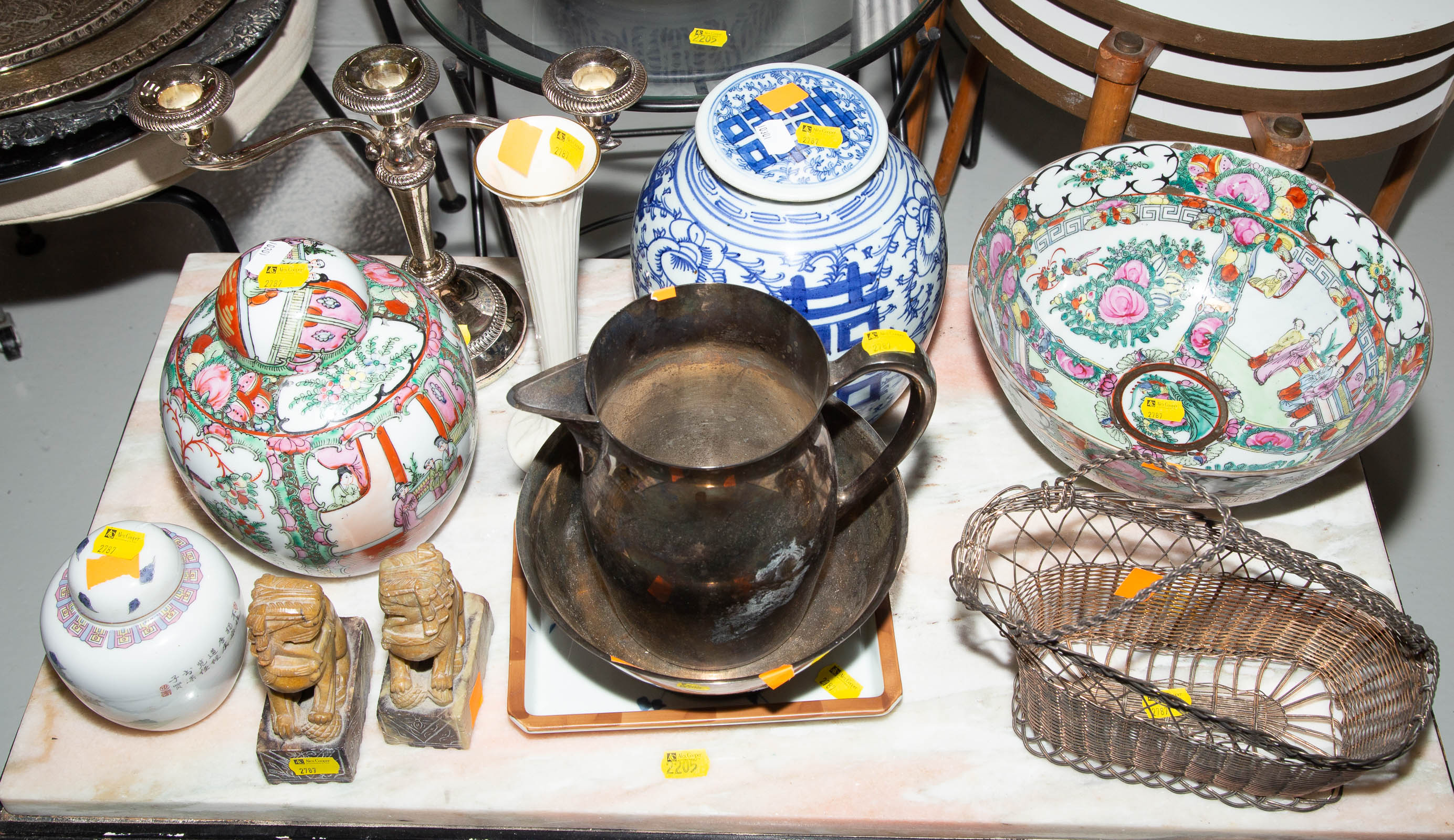 ASSORTMENT OF DECORATIONS &