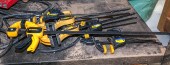 ASSORTMENT OF DEWALT & QUICK G