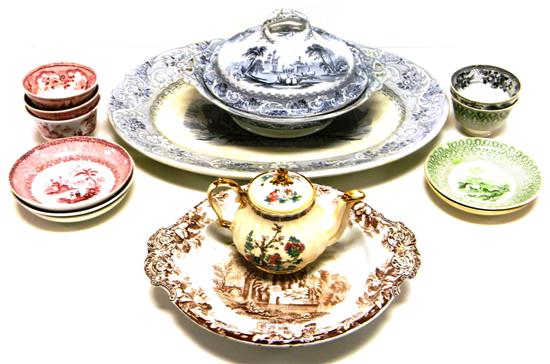 Assortment of dishware  fourteen