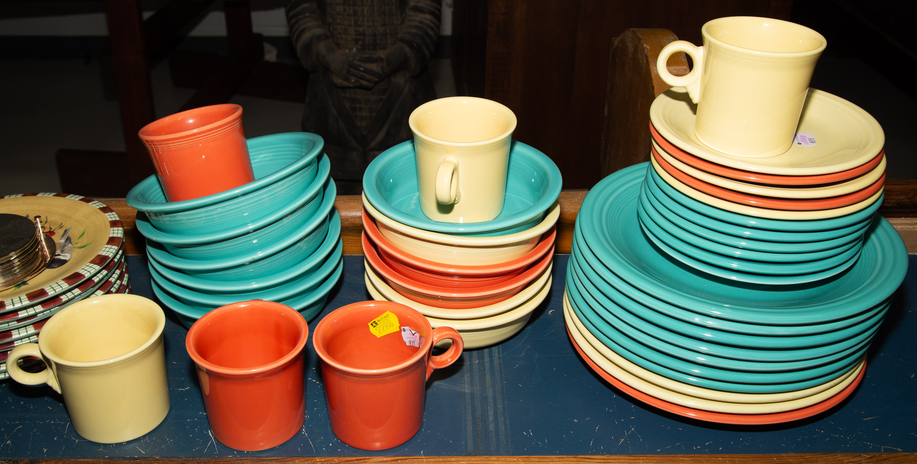 ASSORTMENT OF FIESTAWARE; KATE
