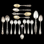 ASSORTMENT OF FIFTEEN SILVER S