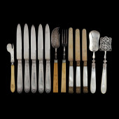 ASSORTMENT OF FRENCH SILVER HA
