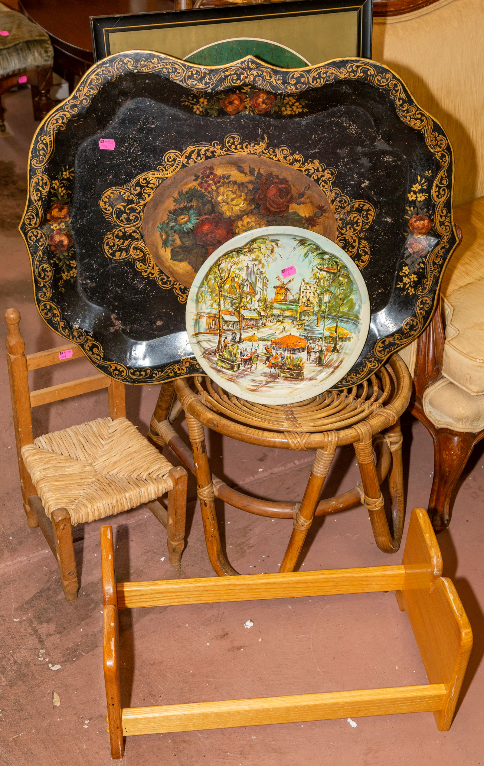 ASSORTMENT OF FURNITURE &